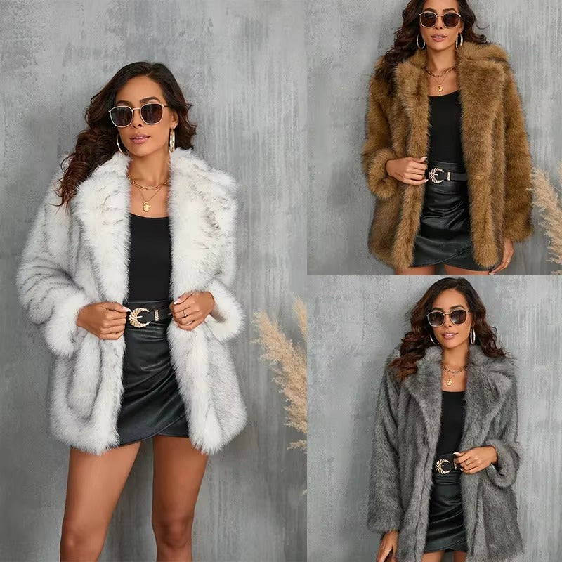 ChicFaux Fur Overcoat™