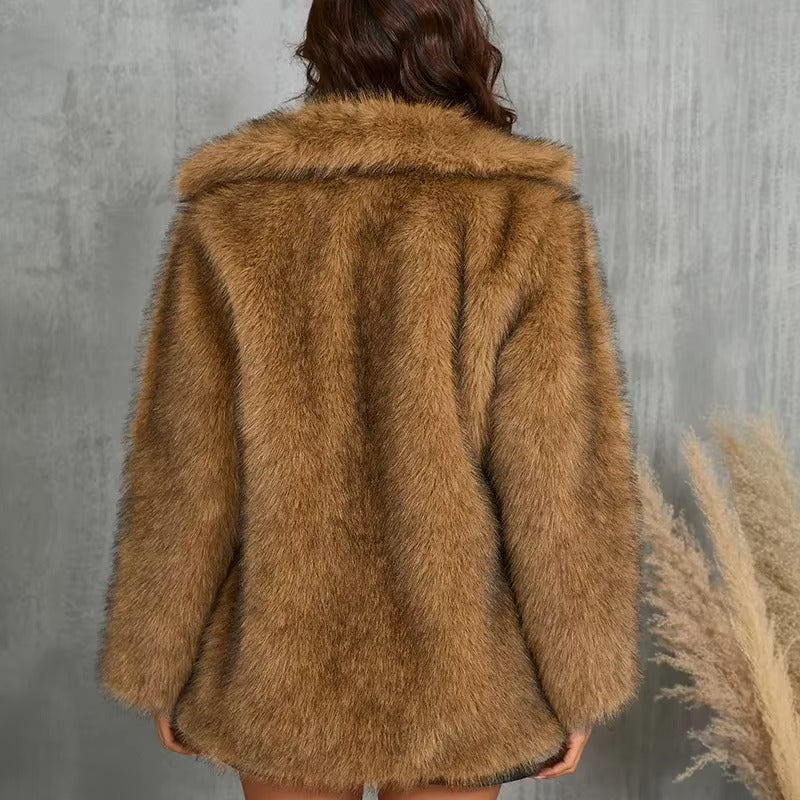 ChicFaux Fur Overcoat™
