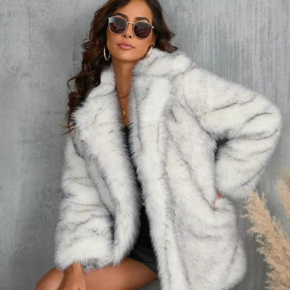 ChicFaux Fur Overcoat™